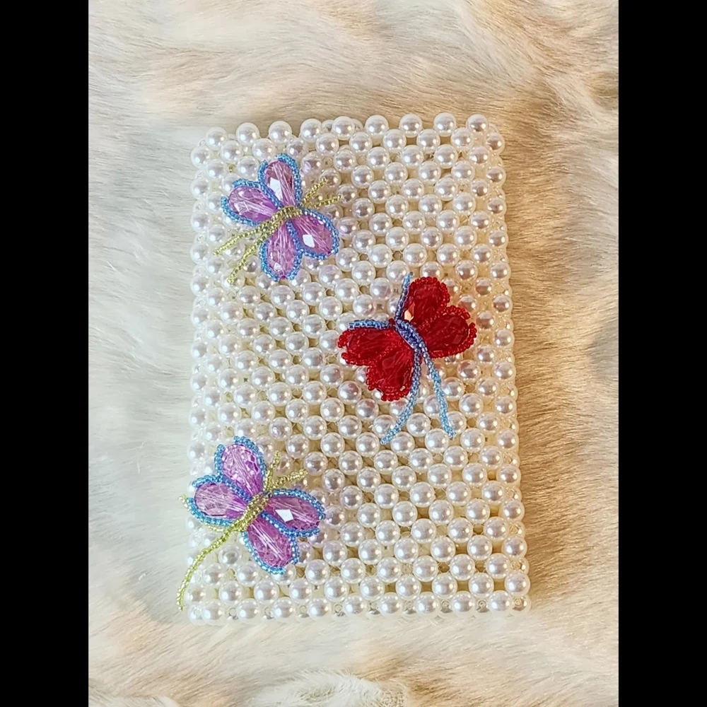 Kensie Pearl Crochet Universal Phone Crossbody Bag